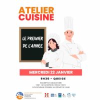 Atelier cuisine – Janvier